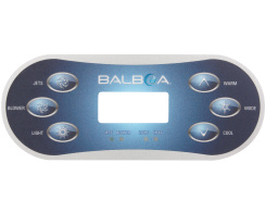 Balboa VL600S Bedienfeld Overlay