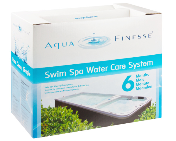 AquaFinesse SwimSpa Wasserpflegebox - Zum Vergr&ouml;&szlig;ern klicken