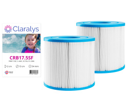 Paar Filter Claralys CRB17.5