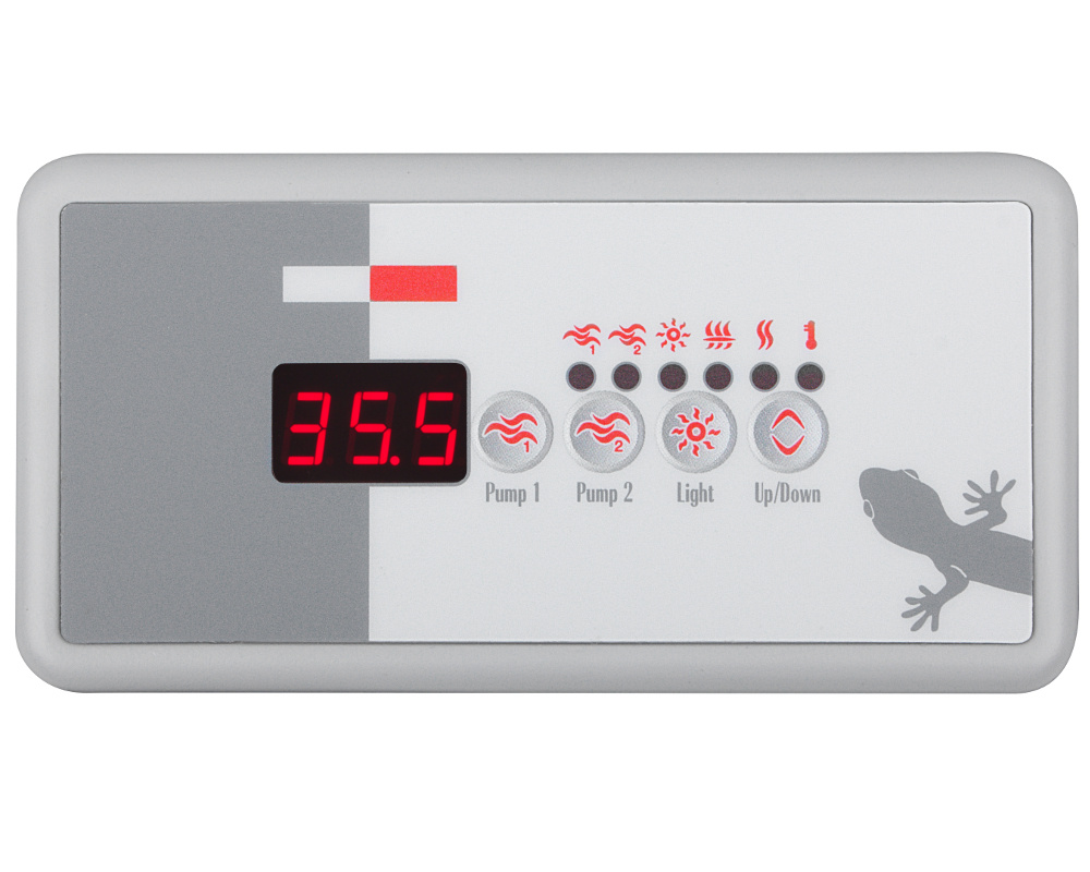 Gecko BDLTSC18GE2 Spa TSC-18 4-Button Keypad Control Panel 2-Pump Gecko BDLTSC18GE2 Spa TSC-18 4-Button Keypad Control Panel 2-Pump