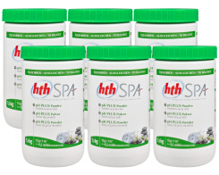 Box of 6 HTH pH Plus