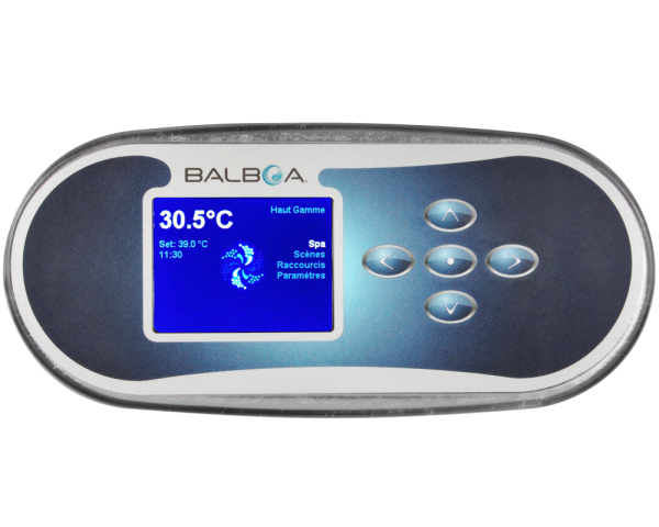 Balboa TP900 control panel - Click to enlarge