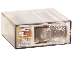 16A 12V Schrack Relay Transparent