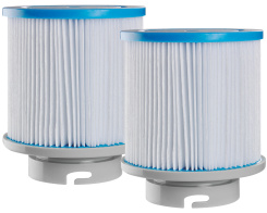 Pair of Darlly filters for MSpa with bayonet fittings  - 90 pleats