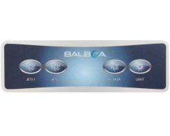 Balboa VX40D overlay, 4 buttons