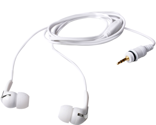 Wellis Waterproof headphones - Click to enlarge