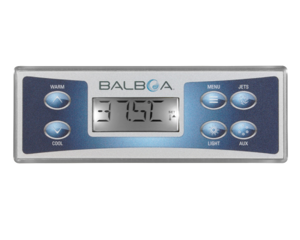 Balboa TP500 control panel - Click to enlarge