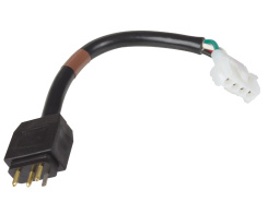 HydroQuip AMP to mini J&J adapter cord - 2-speed pump type 2