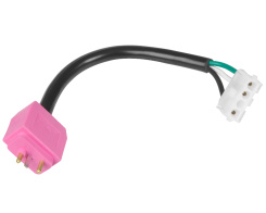 HydroQuip AMP to mini J&J adapter cord - single-speed pump