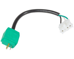 HydroQuip AMP to mini J&J adapter cord - hot accessory