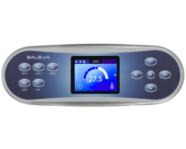 Balboa TP700 control panel - Click to enlarge