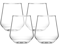 Water and wine glasses - Pack of 4, Lady Yoko