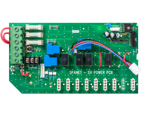 SpaNet SV3 (V2) Power printed circuit board - Click to enlarge