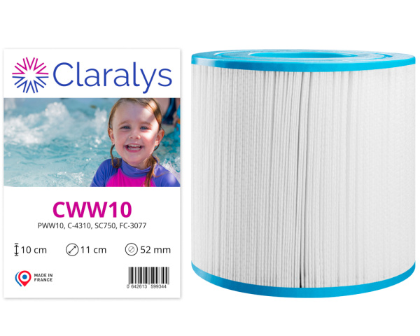 Claralys CWW10 filter - Click to enlarge