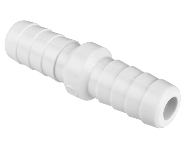 3/8" inside coupler - ribbed barb - Click to enlarge