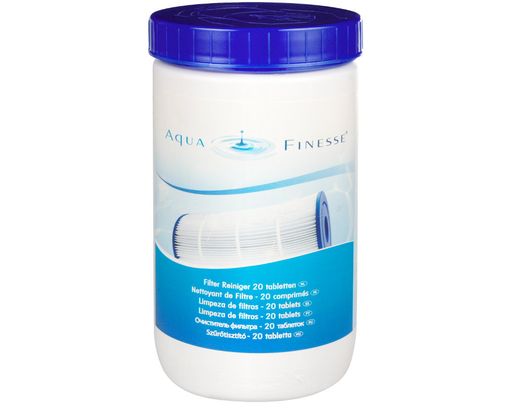 AquaFinesse spa filter cleaner tablets