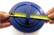 How to measure the diameter of your hot tub filter