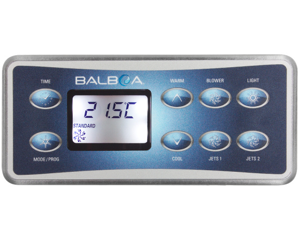 Teclado de control Balboa VL801D - Haga clic para ampliar