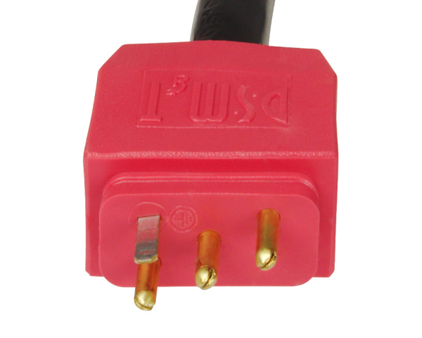 Cable y enchufe Mini J&J para bomba de doble velocidad, tipo 1 - Haga clic para ampliar