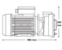 Bomba LX Whirlpool WP500-II de doble velocidad - Haga clic para ampliar