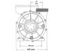 Pompe Whirlcare Hydro Power 3 HP mono-vitesse - Cliquez pour agrandir