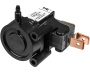Interruptor neumático Tecmark SPDT biestable, entrada lateral - Haga clic para ampliar