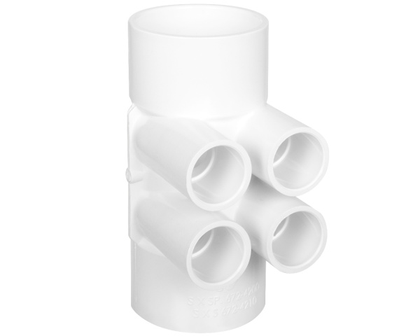 2" F/F manifold, 4 ports 3/4" F - Click to enlarge