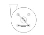 Cuerpo LX Whirlpool LP300 y WP300 - Haga clic para ampliar