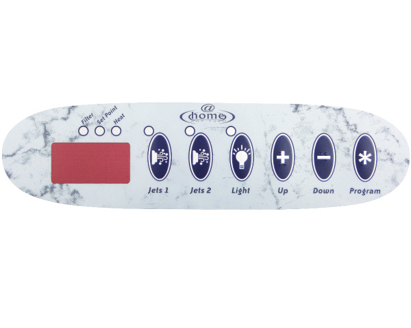 Membrane Gecko TSC-30 @home  6 touches - Cliquez pour agrandir