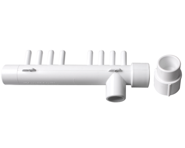 1" M/M/F manifold, 8 ports 3/8" M+ - Click to enlarge