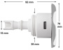 Buse Waterway Mini Storm  visser - Directional Inox - Cliquez pour agrandir