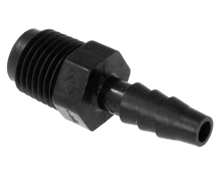 1/4" ribbed barb air-bleed adapter