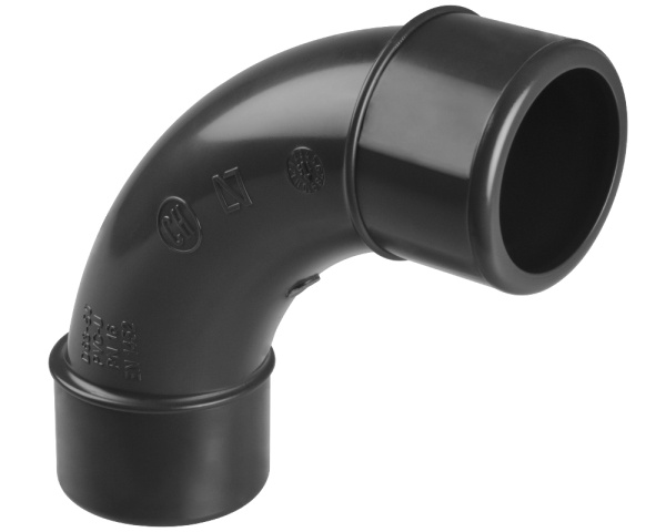 Winkelstck 50 mm 90 abgerundet F/F (oder 63 mm M/M) - Zum Vergr&ouml;&szlig;ern klicken