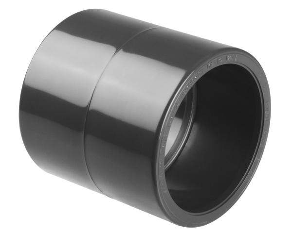 Straight connector 3" F - Click to enlarge