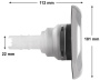 CMP Typhoon 400 jet - Diamond Stainless Steel Roto - Click to enlarge