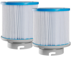 Paire de filtres Darlly pour MSpa avec fixations  encoches