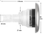 LVJ 3.5" jet - Crystal Multi-massage - Click to enlarge