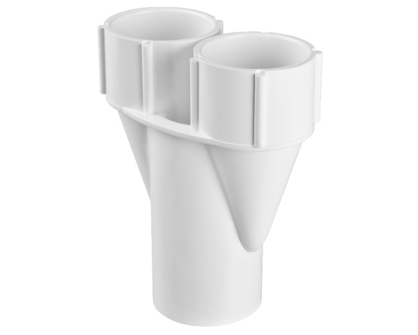 1.5" Parallel Y-shaped tee - Click to enlarge