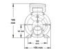 LX Whirlpool JA35 circulation pump - Click to enlarge