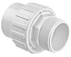 3-teilige berwurfmutter Waterway 2" weiblich zu 2" weiblich
