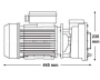 LX Whirlpool WP250-II 2-speed pump - Click to enlarge