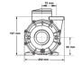LX Whirlpool WP250-II 2-speed pump - Click to enlarge
