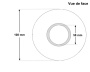 Turbine pour pompe Simaco SAM2-180 - Cliquez pour agrandir