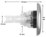 LVJ 4" jet - Crystal Twin Roto - Click to enlarge
