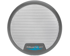 Grille Aquatic AV argente pour haut-parleur 3"