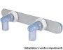 Elbow adapter with LED port - Click to enlarge