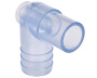 Elbow adapter with LED port - Click to enlarge
