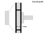 Simaco SAM 21-3 pump impeller - Click to enlarge