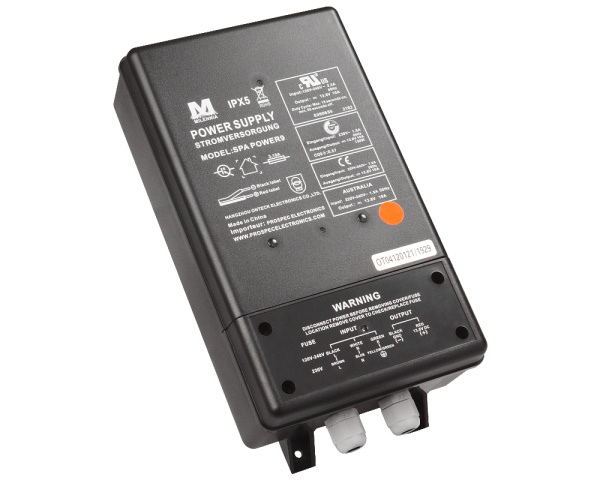 Melinna SPA-POWER9 waterproof power supply - Haga clic para ampliar