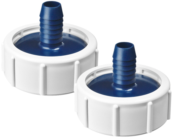 Pair of Gecko in.clear unions for 3/4" pipe - Click to enlarge